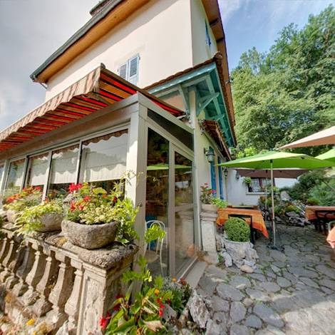 Le restaurant - Le Mas - Froges - Restaurant terrasse Froges