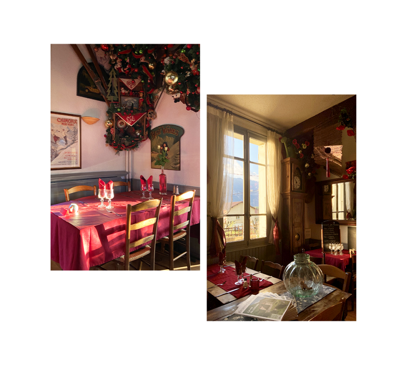 Le restaurant - Le Mas - Froges - manger a FROGES